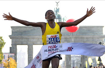 Gebrselassie Breaks Marathon Record | CNN Video