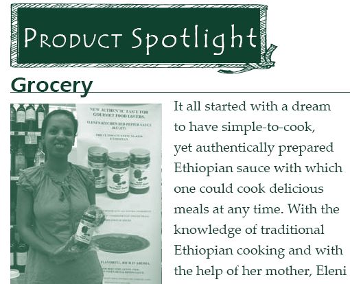 Eleni’s Kitchen Adds Taste of Ethiopia to Global Flavors