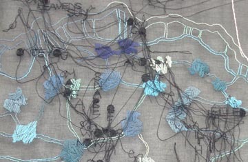 Jessica Rankin’s Solo Exhibition Featuring Embroidery