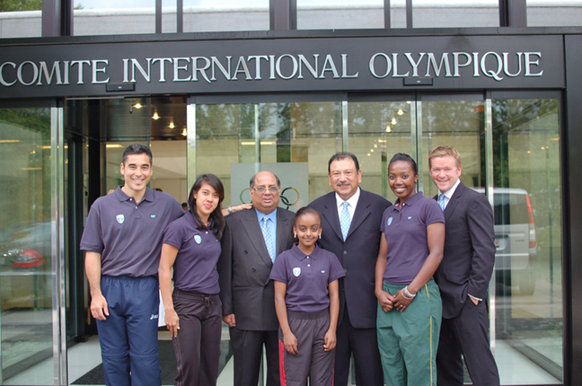 13-Year-old Ethiopian Squash Player Shines at IOC Presentation