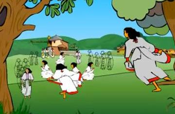 Ethiopians Celebrate Christmas (Melkam Genna animation video)