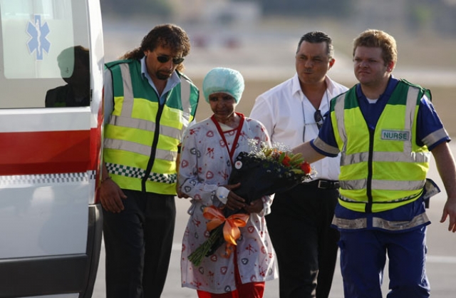 Photos Show Shweyga Mullah Arriving in Malta for Medical Treatment