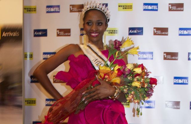 Ghyslaine Tchouaga of Cameroon  Crowned Miss Africa USA 2011