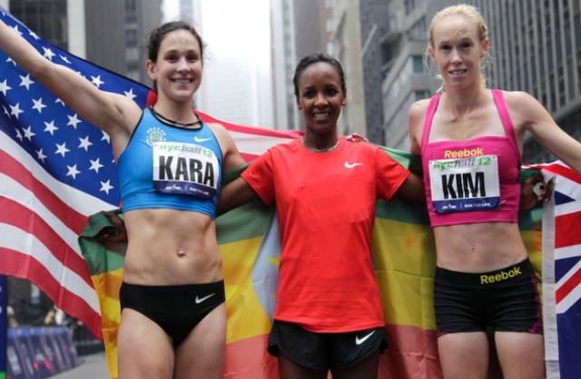 Firehiwot Dado and Fatuma Sado of Ethiopia Win NYC & LA Marathon