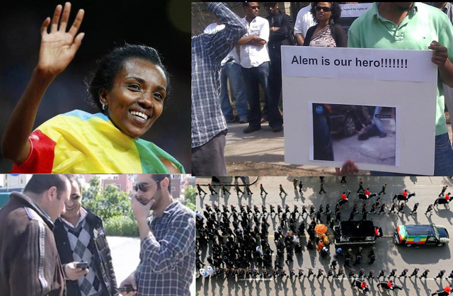 2012 in Pictures: Politics, London Olympics and Alem Dechasa