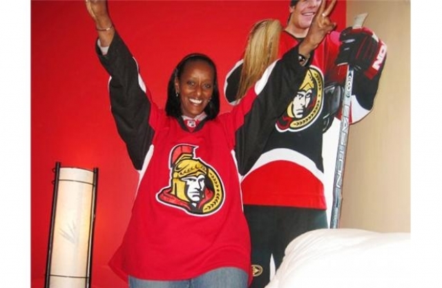 Lily Kassahoun Creates Space to Watch Hockey in Addis