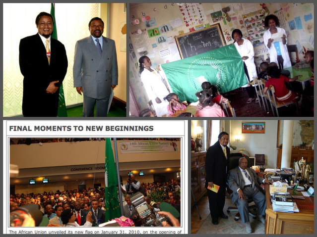 Yadesa Bojia Reflects on African Union Flag on 50th Anniversary