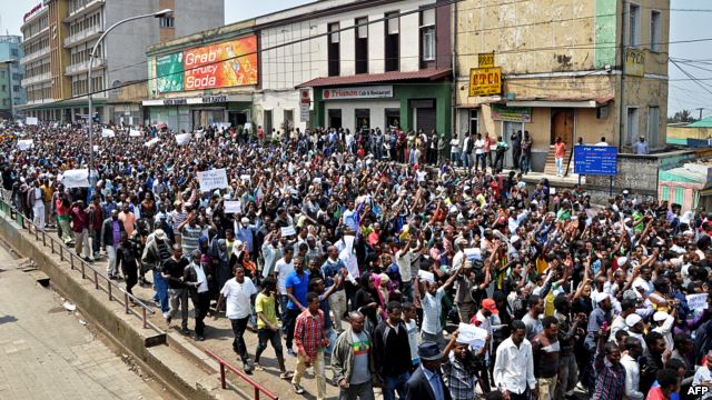 Ethiopian Opposition Holds Rare Protests in Gondar and Dessie (AFP)