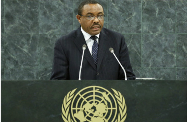 PM Hailemariam Desalegn at General Assembly, 68th Session (UN TV)
