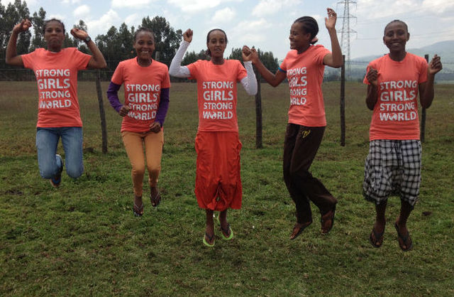 GGRF Girls Training to Be Runners in Bekoji, Ethiopia