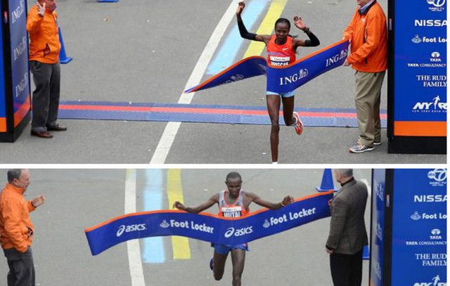 Kenyans Dominate 2013 NYC Marathon: Buzunesh Deba, Tsegaye Kebede Finish 2nd