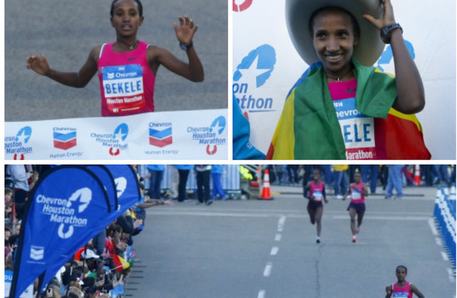 Ethiopians Win Houston Marathon