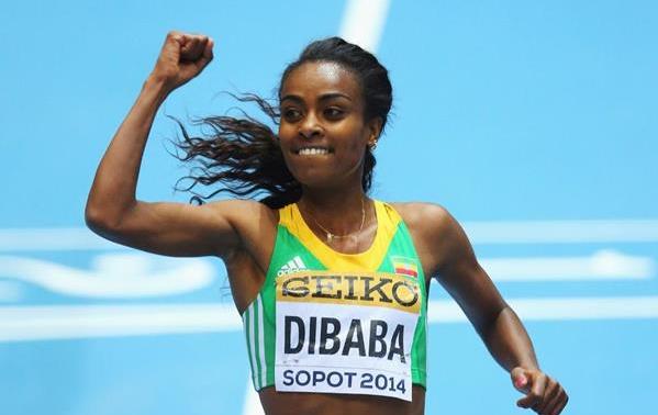 Genzebe Dibaba Wins 5000m at 2014 IAAF Diamond League in Monaco