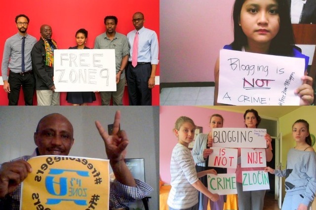 Multilingual Twitter Campaign Planned to Demand Release of Zone 9 Bloggers