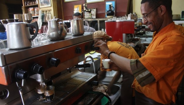 Boom Times for Ethiopia’s Coffee Shops