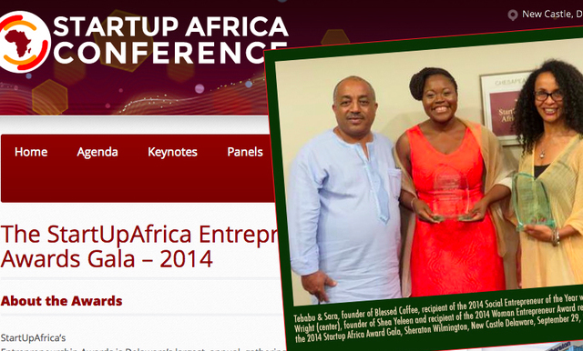 Blessed Coffee Wins Start Up Africa Entrepreneurship of the Year Award