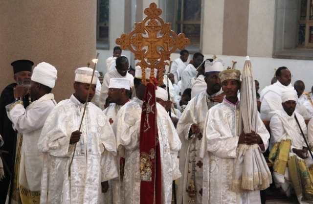 Ethiopian Christians Celebrate Christmas