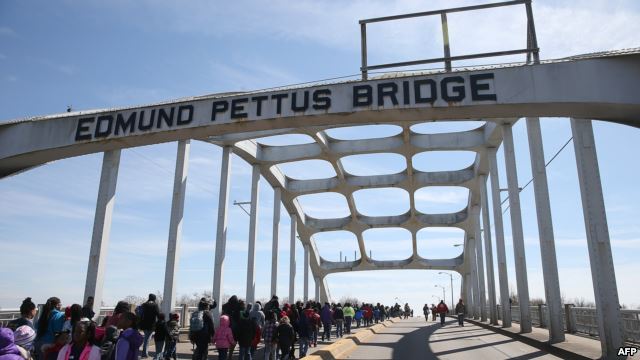 Obama Family Marks 50th Civil Rights March Anniversary in Selma