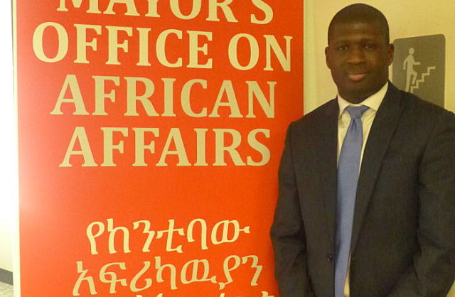 The Director of D.C. Mayor’s Office on African Affairs Mamadou Samba