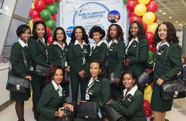 Photos: Ethiopian Airlines Inaugurates Flight Connecting Addis, LA, Dublin
