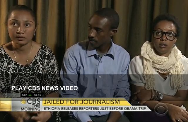 Watch: CBS News Interview With Reeyot Alemu, Zelalem Kibret and Edom Kassaye