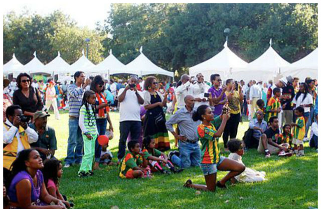 San Jose’s Flag Raising Ceremony in Celebration of Ethiopian New Year