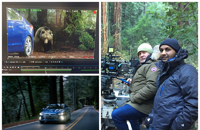 David Mesfin Behind Hyundai Super Bowl 50 Commercial