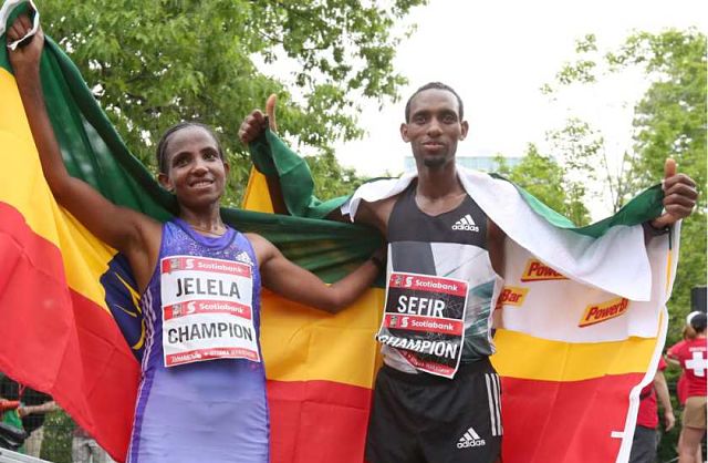 Race Weekend: Ethiopia’s Dino Sefir and Koren Jelela win Ottawa Marathon