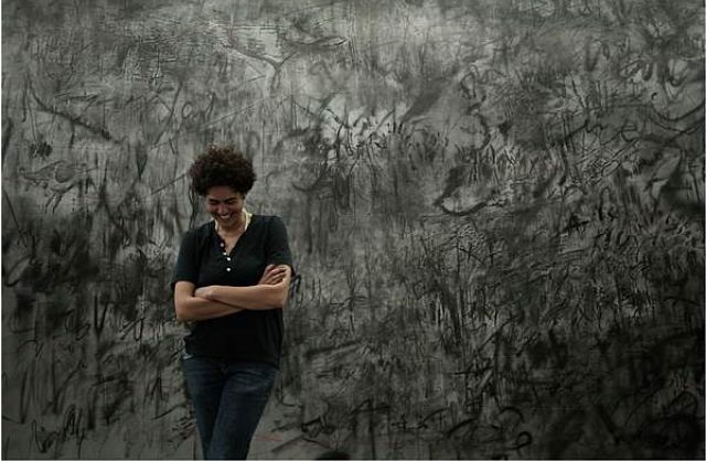 Julie Mehretu: The Addis Show at Modern Art Museum Gebre Kristos Desta Center