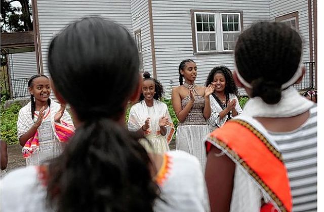 Ethiopian Youth in Ohio Share Culture at New Americans Festival