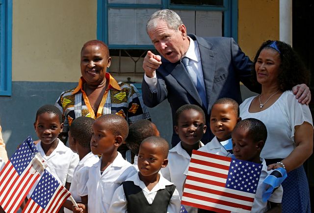 George W. Bush: PEPFAR Saves Millions of Lives in Africa. Keep it Fully Funded.