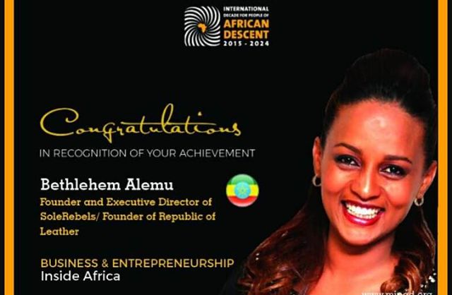Bethlehem Tilahun Alemu Among 2017 Most Influential Africans Worldwide