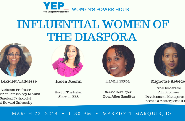 Spotlight: Influential Women of the Diaspora: YEP Women’s Power Hour
