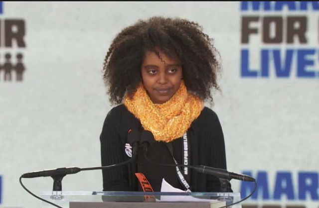 11-year-old Naomi Wadler’s Eloquent Speech at Our Lives Rally in DC