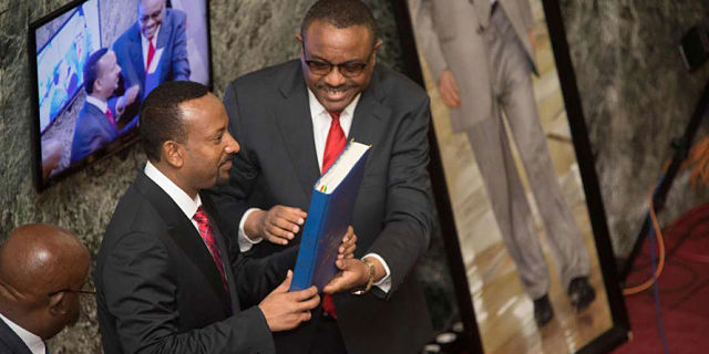 Ethiopia Swears in New Prime Minister (AP)