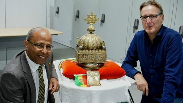 Looted Ethiopian Crown Resurfaces in the Netherlands — NYT