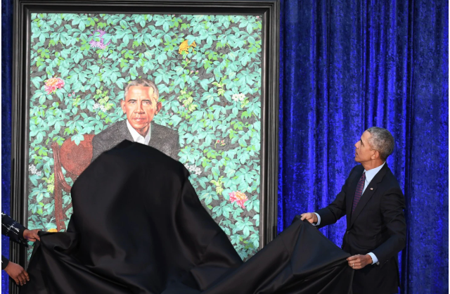 The wildly popular Obama portraits are going on a year-long tour to museums across the country