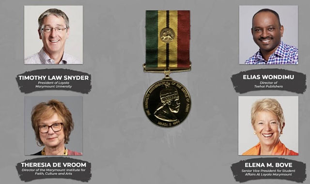 Ethiopian Crown Council Honors TSEHAI & Loyola Marymount on Adwa Anniversary