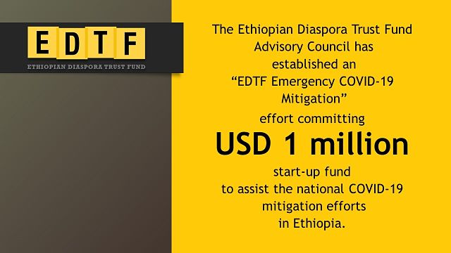 EDTF Launches Emergency COVID19 Fund