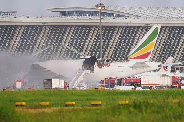 No Casualties in Ethiopian Airlines Fire