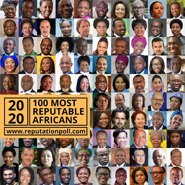 PM Abiy & Bethlehem T. Alemu Among 2020 List of 100 Most Reputable Africans
