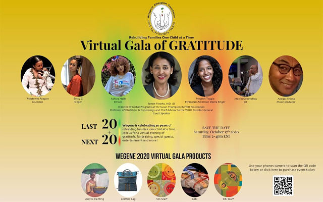 Spotlight: Wegene Ethiopian Foundation’s 20th Anniversary Virtual Celebration