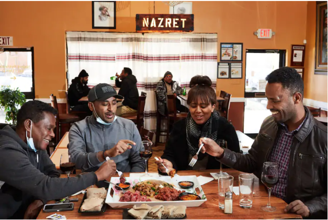 Review: How the Pandemic Has Changed Ethiopian Dining in DC Area, For Now