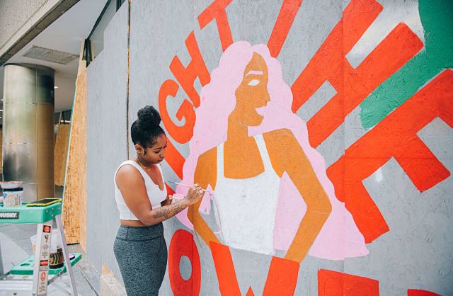 ART TALK: Tenbeete Solomon, DC Muralist Shares Her Favorite Spots on U Street