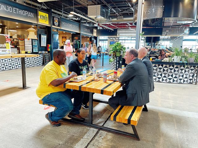 Spotlight: In Colorado, Governor Visits Konjo Ethiopian in Edgewater