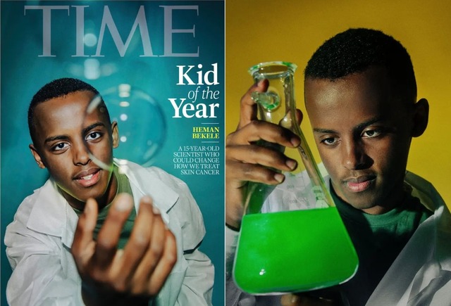 Heman Bekele Named TIME’s 2024 Kid of the Year
