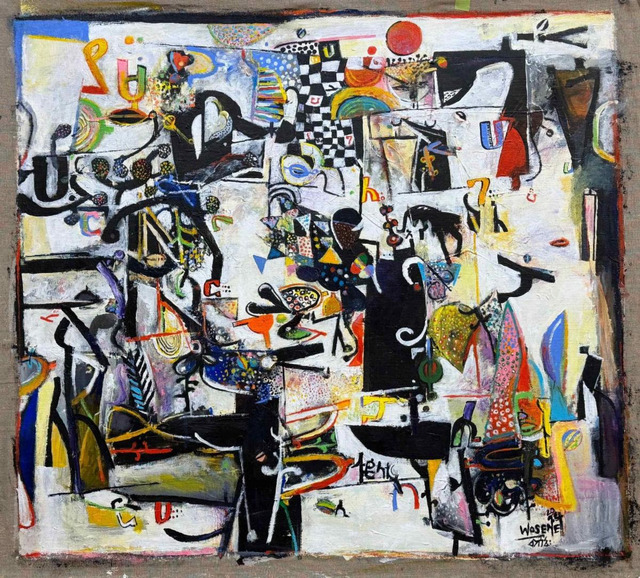 Art Talk: Beyond Words — Wosene Worke Kosrof’s NYC Exhibition